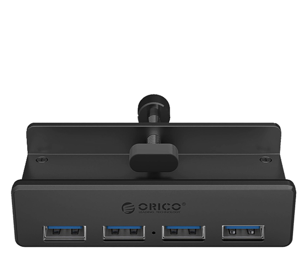Orico USB-A - 4x USB-A 3.0 - czarny (na zacisk, do biurka) - 1343432 - zdjęcie